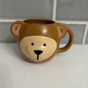 Starbucks Brown and Cream Bear Mug
